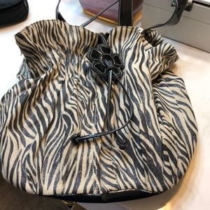 Naturalizer animal print tote